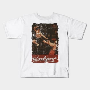 Bloodsport Championship Poster Kids T-Shirt